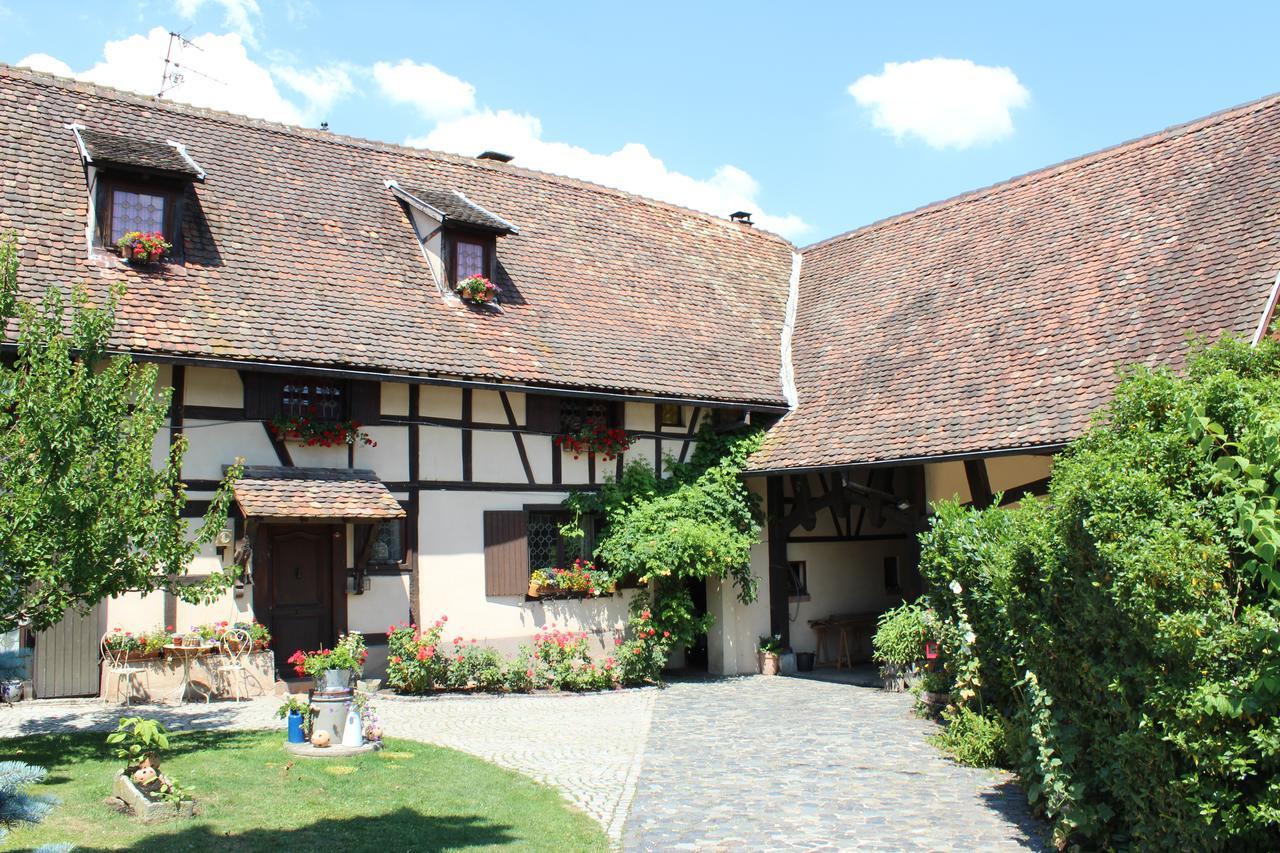 B&B La Tete Dans Les Etoiles Weyersheim Exterior foto